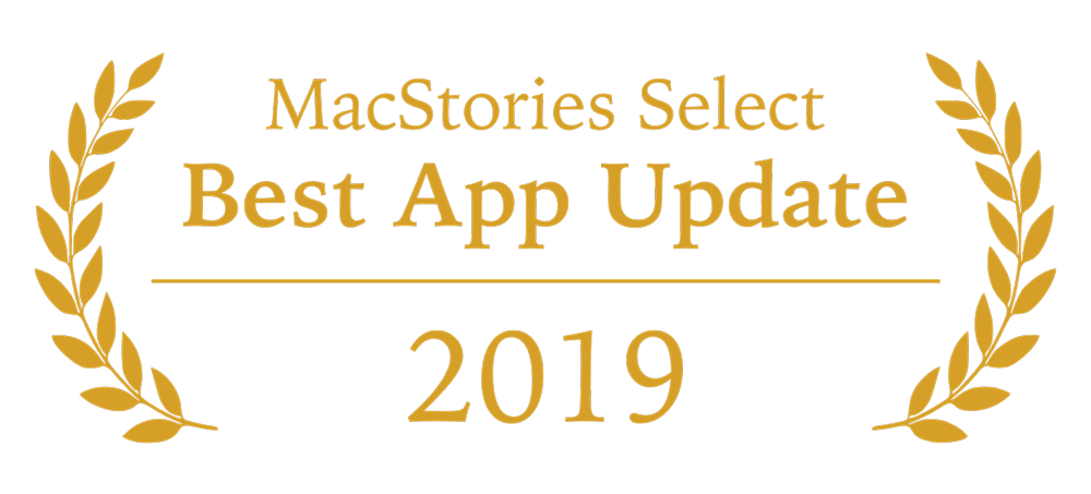 Mac Stories Selects Awards 2019