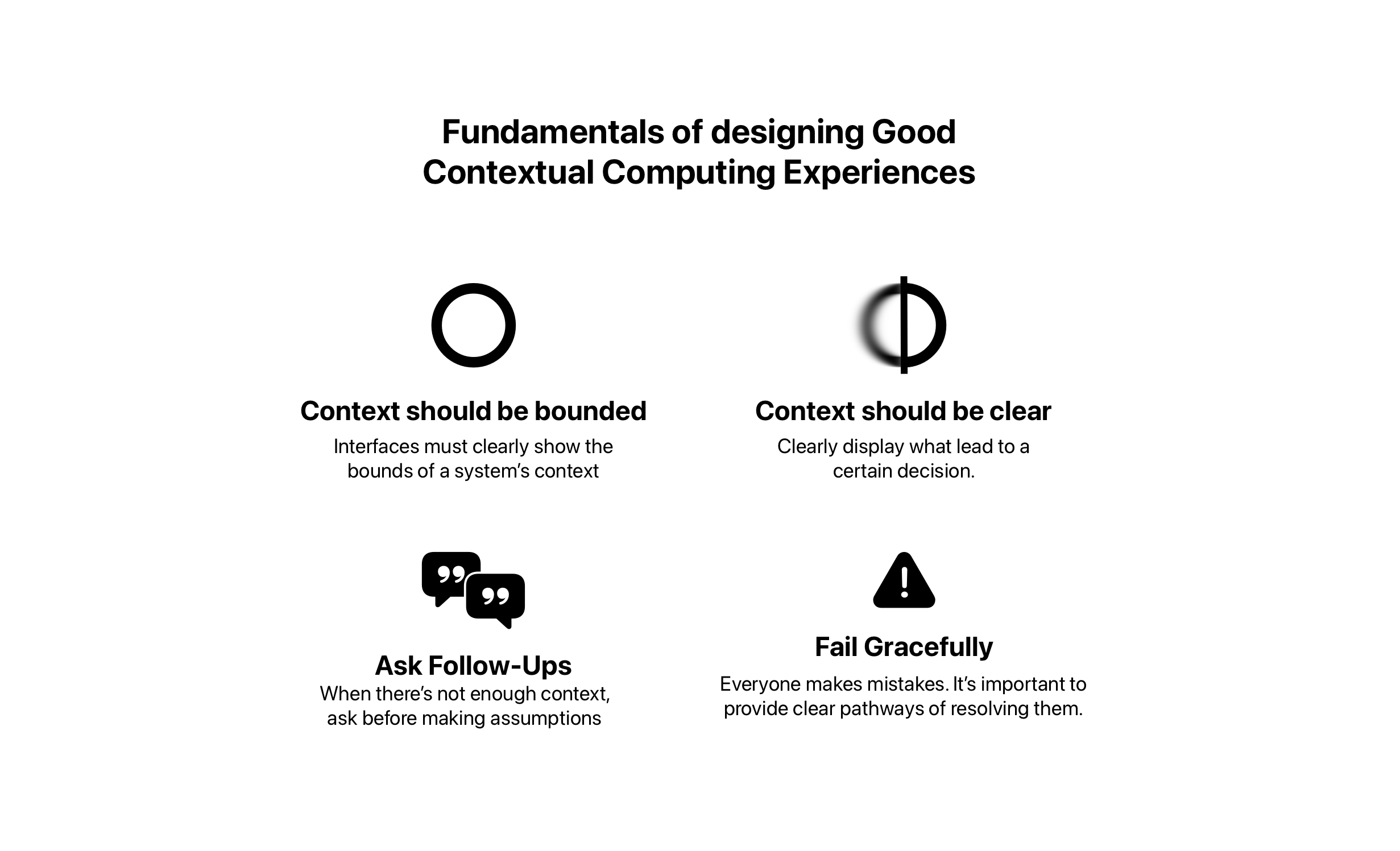 Good Context Framework