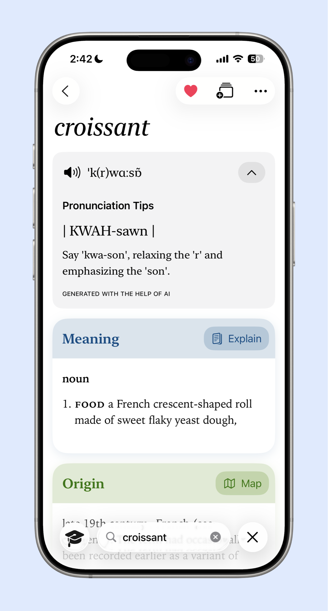 LookUp Definitions