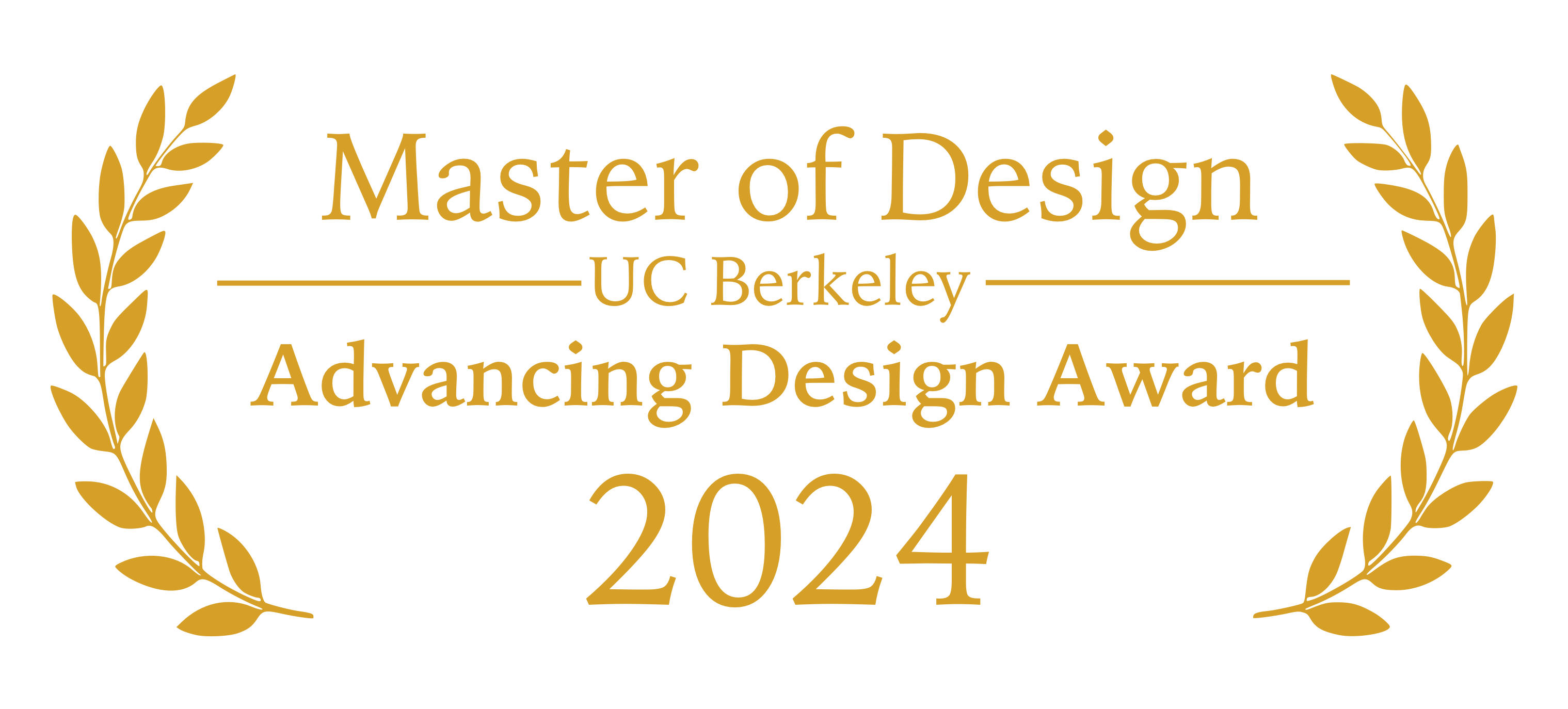 MDes Advancing Design Award 2024