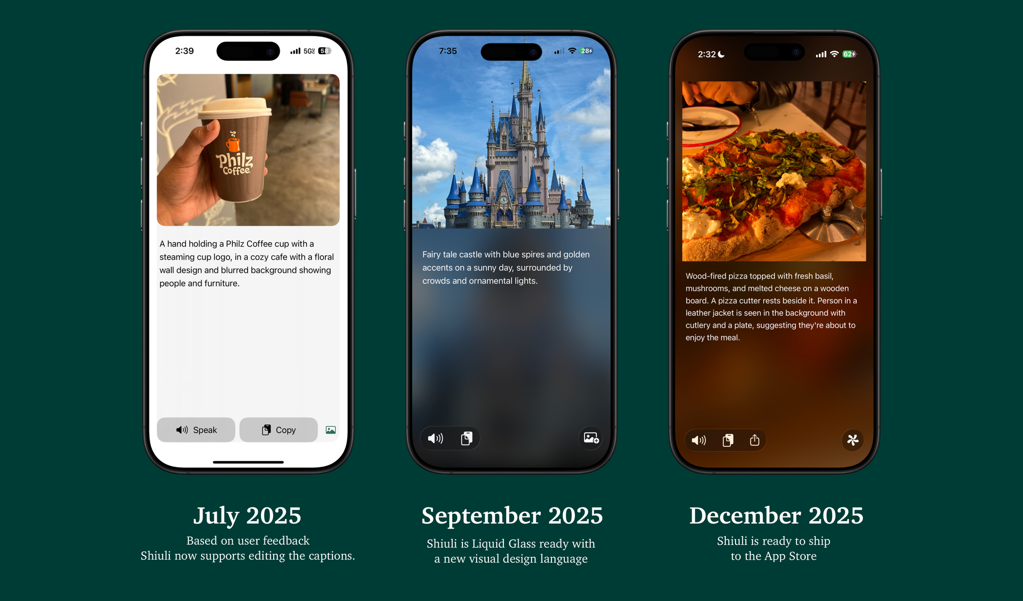 Further UI refinements based on user feedback